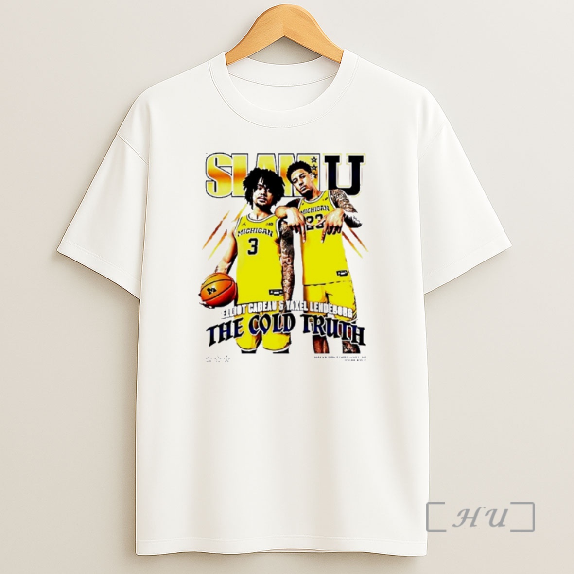 Officials Slam Elliot Cadeau Yaxel Lendeborg The Cold Truth Michigan Jersey Shirt Sweatshirt Tee