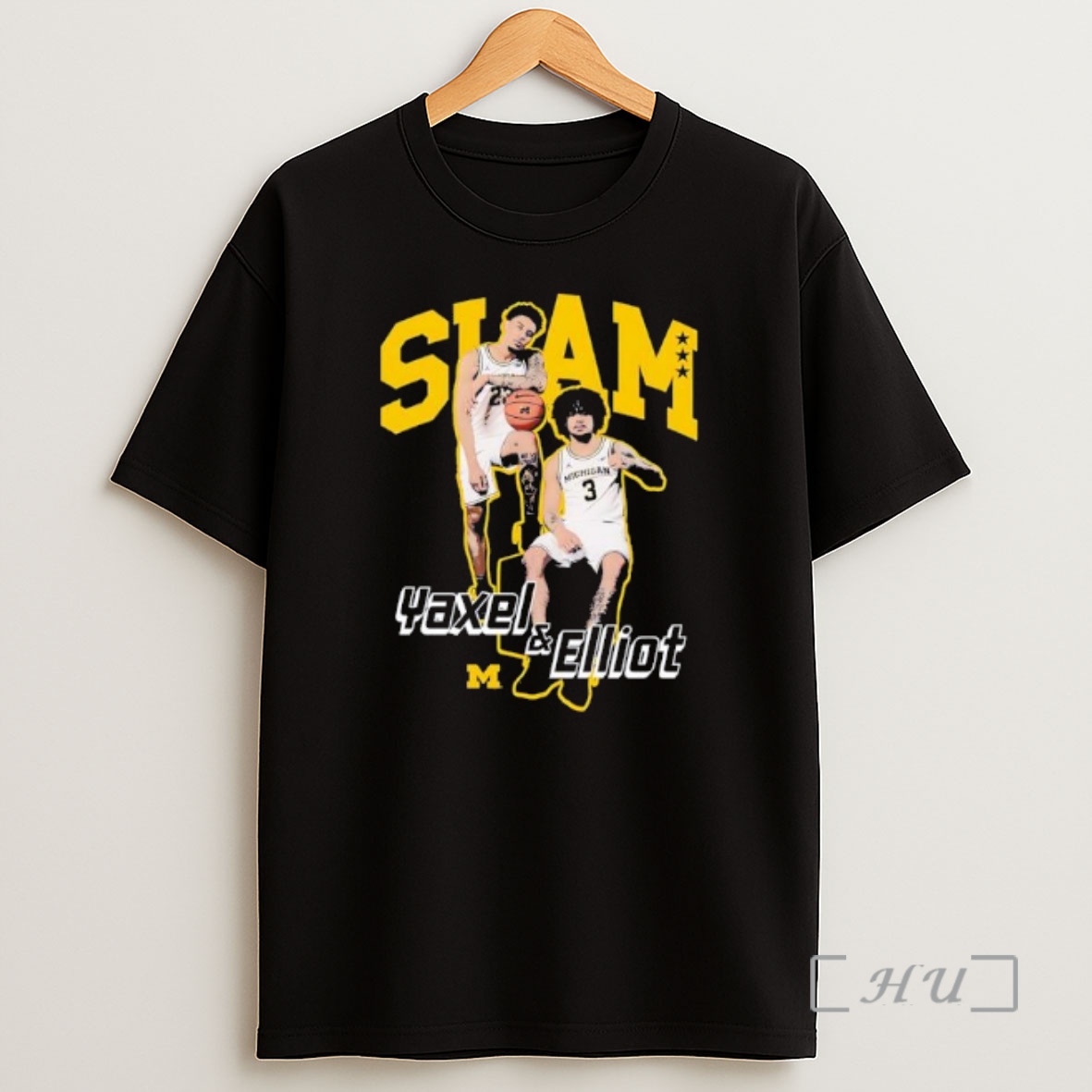 Officials Slam Yaxel Elliot University Of Michigan Wolverines Shirt Sweatshirt Tee