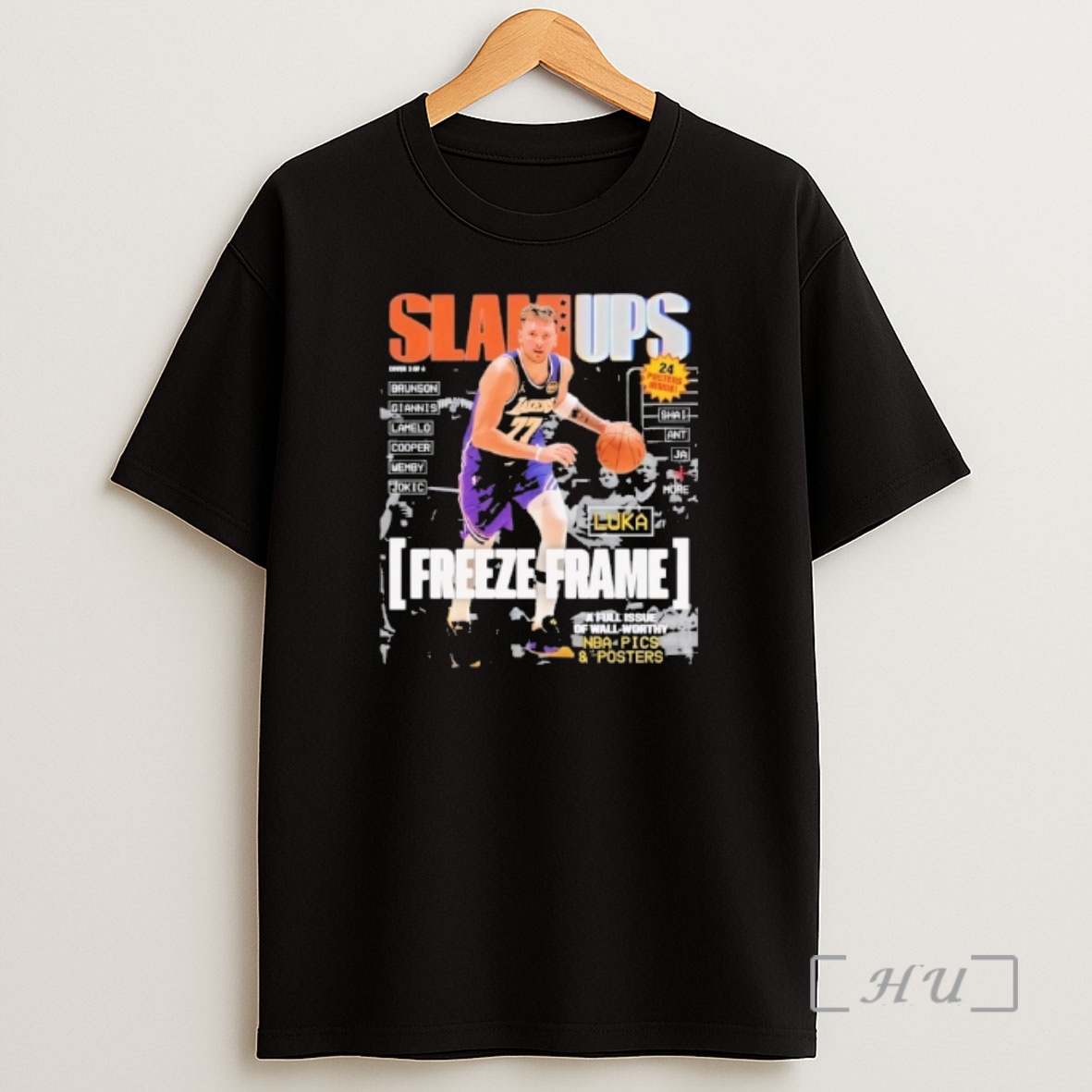 Officials Slamups Luka Doncic Magazine Freeze Frame Shirt Sweatshirt Tee