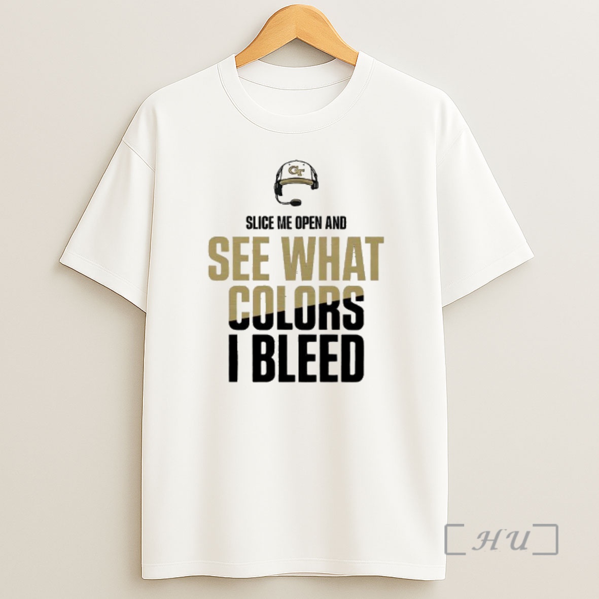 Officials Slice Me Open And See What Colors I Bleed Georgia Tech Yellow Jackets Football Premium Shirt Sweatshirt Tee