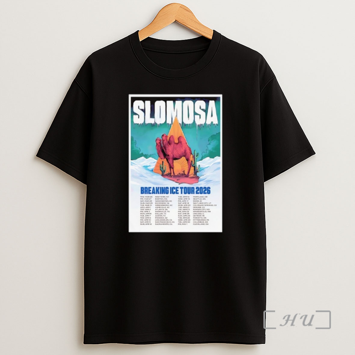 Officials Slomosa Breaking Ice Tour 2026 Shirt Sweatshirt Tee