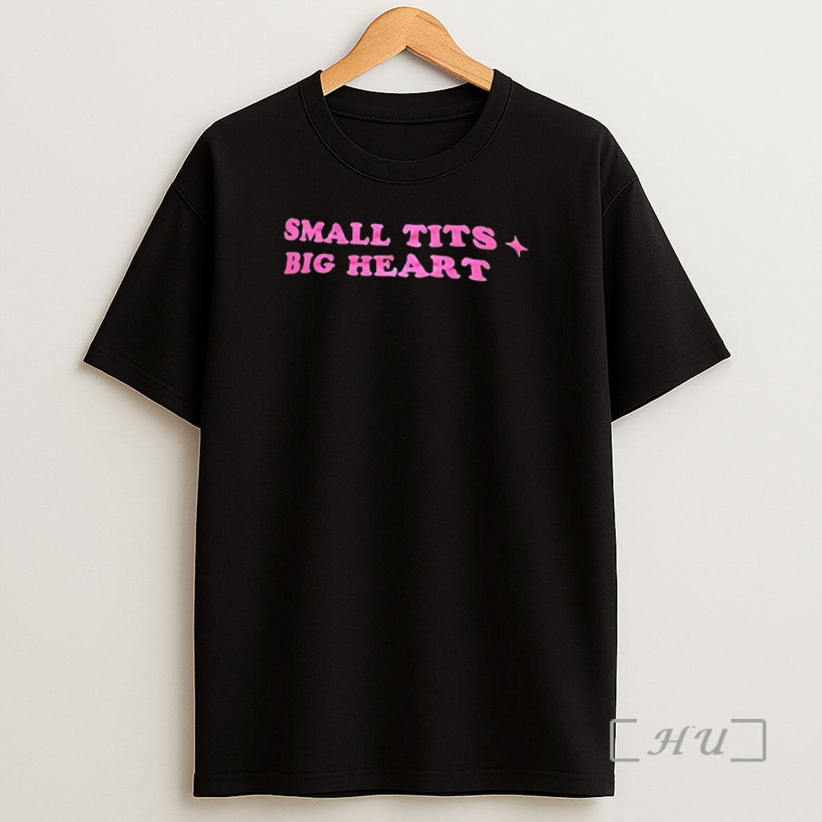 Officials Small Tits Big Heart Text Shirt Sweatshirt Tee