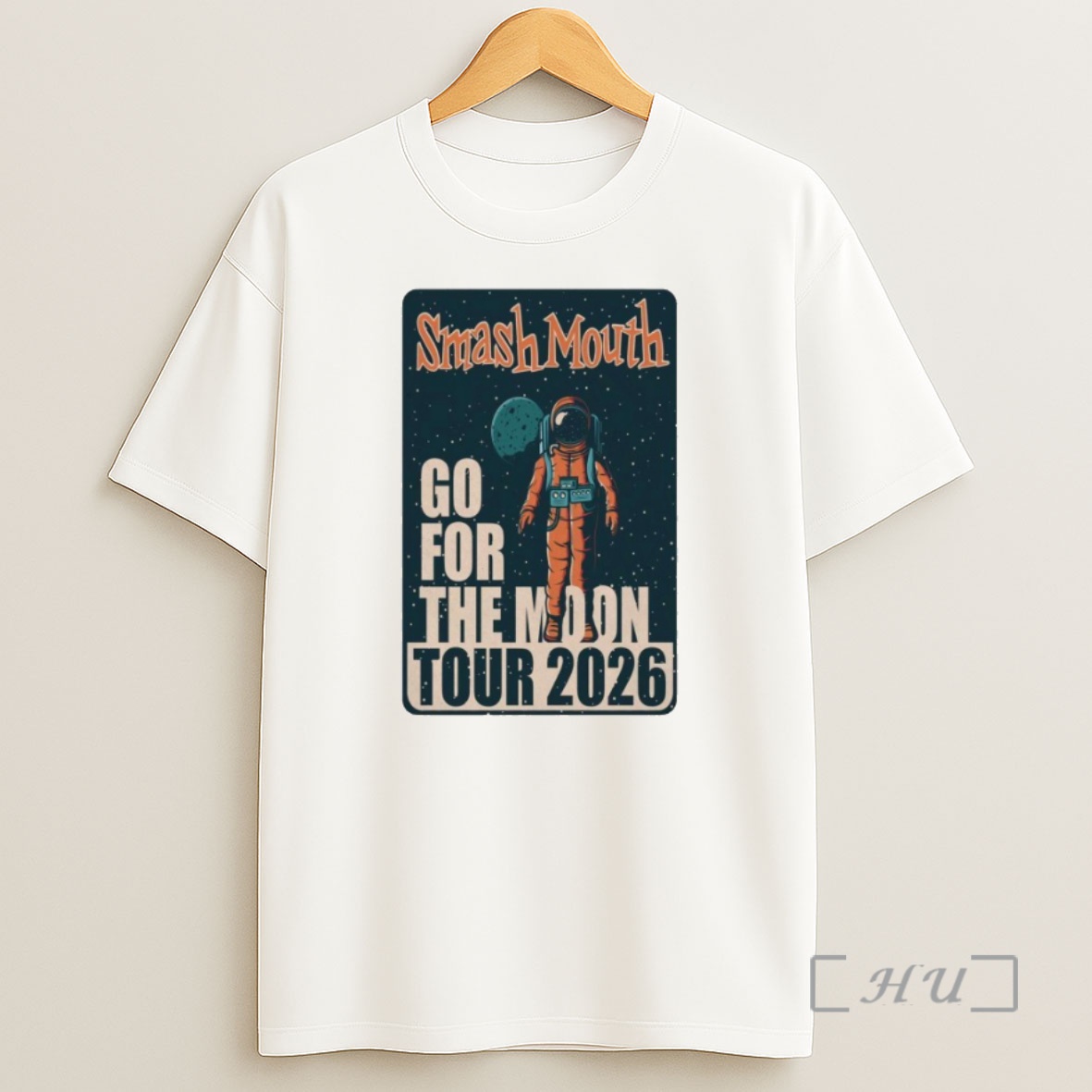 Officials Smash Mouth Go For The Moon Tour 2026 Astronaut Shirt Sweatshirt Tee