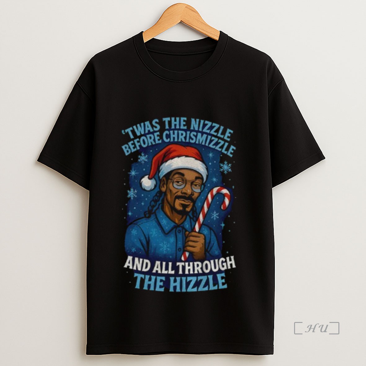 Officials Snoop Dog Twas The Nizzle Before Chrismizzle And All Through The Hizzle Christmas 2025 Shirt Sweatshirt Tee