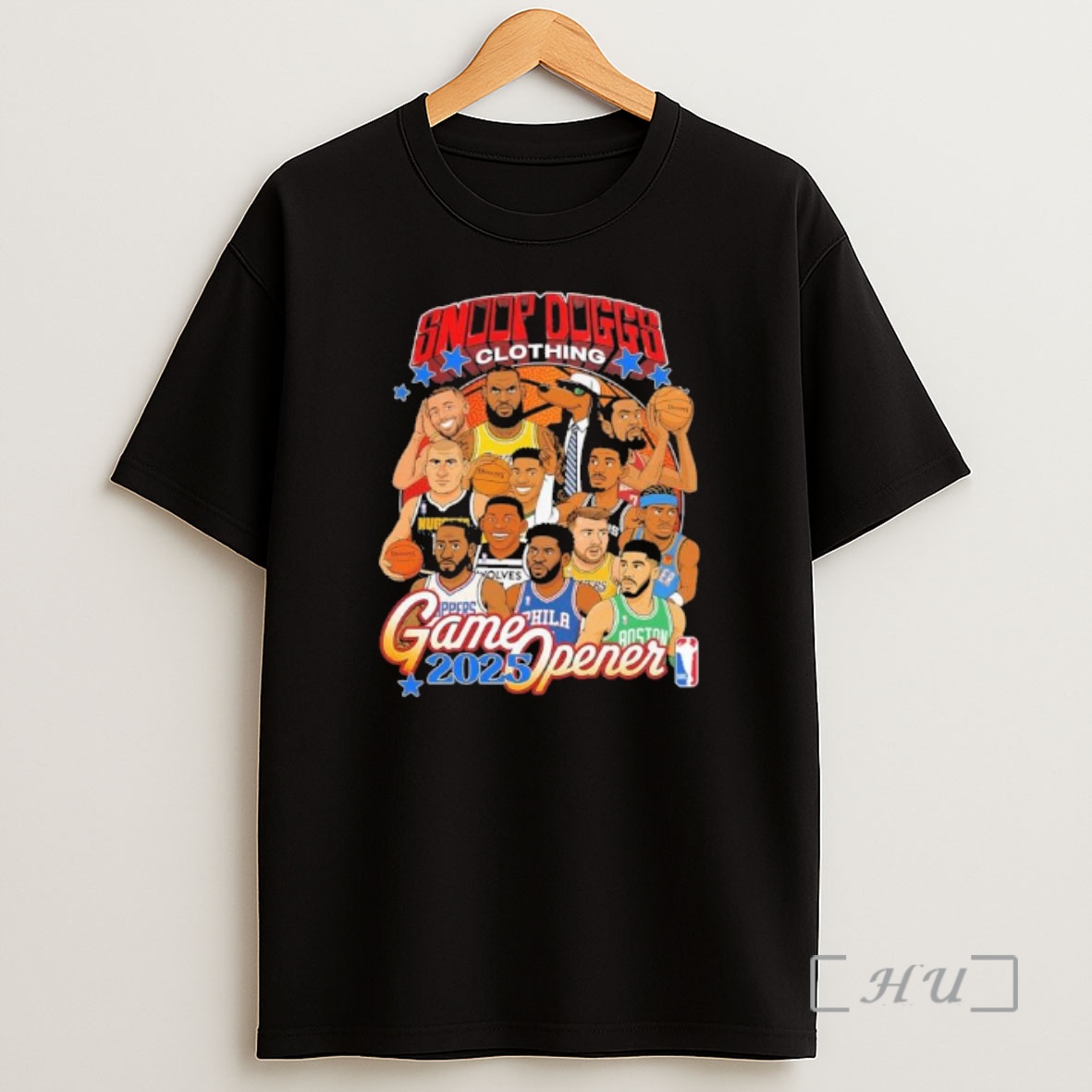 Officials Snoop Dogg Snoopy Game Opener 2025 Sdc X Nba Players Shirt Sweatshirt Tee