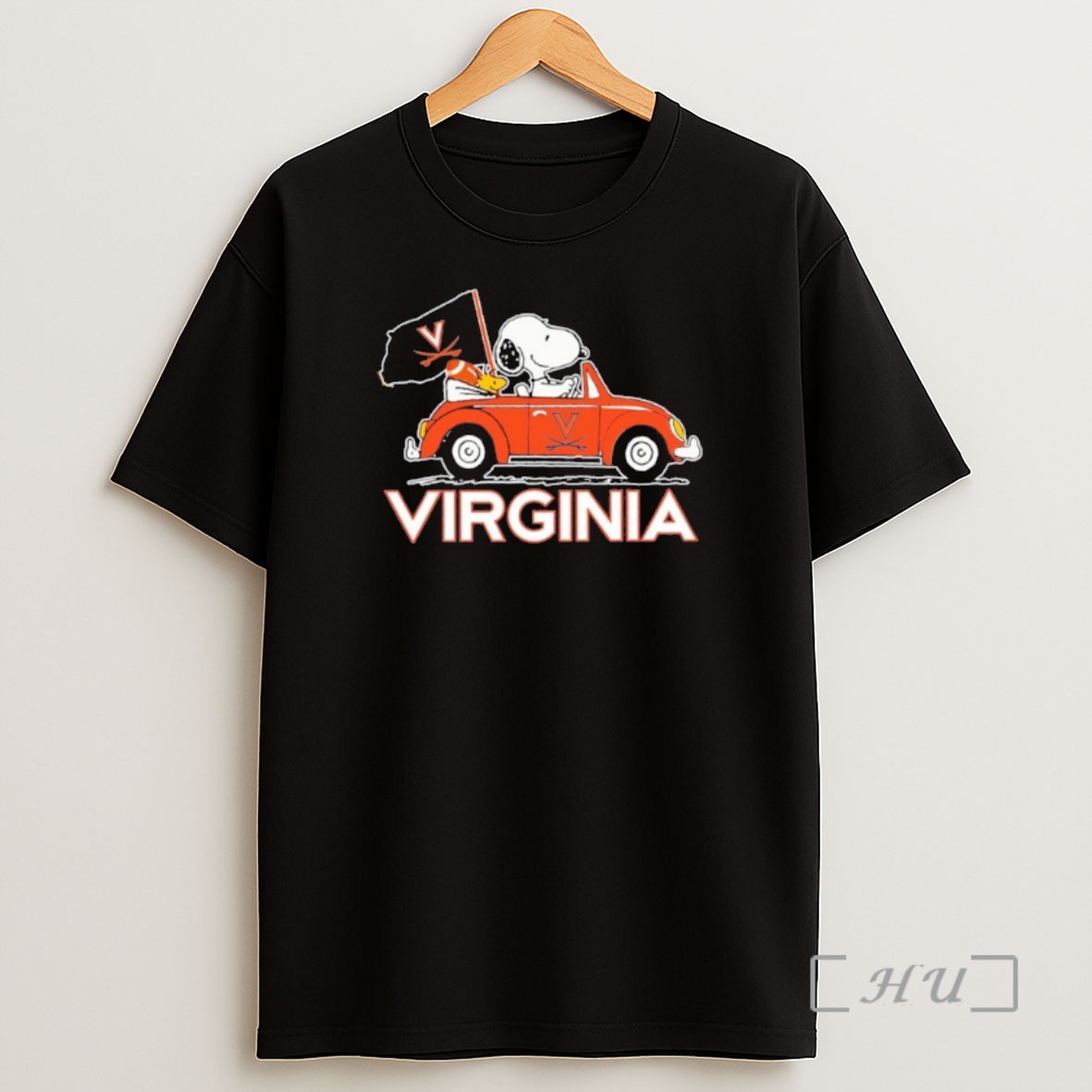 Officials Snoopy And Woodstock Virginia Car Ball Shirt Sweatshirt Tee