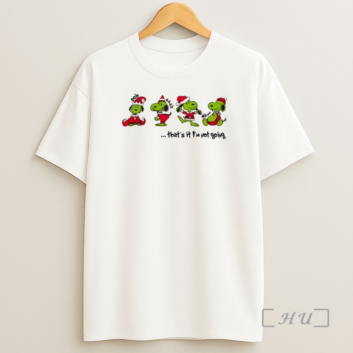 Officials Snoopy Christmas Thats It Im Not Going Premium Shirt Sweatshirt Tee