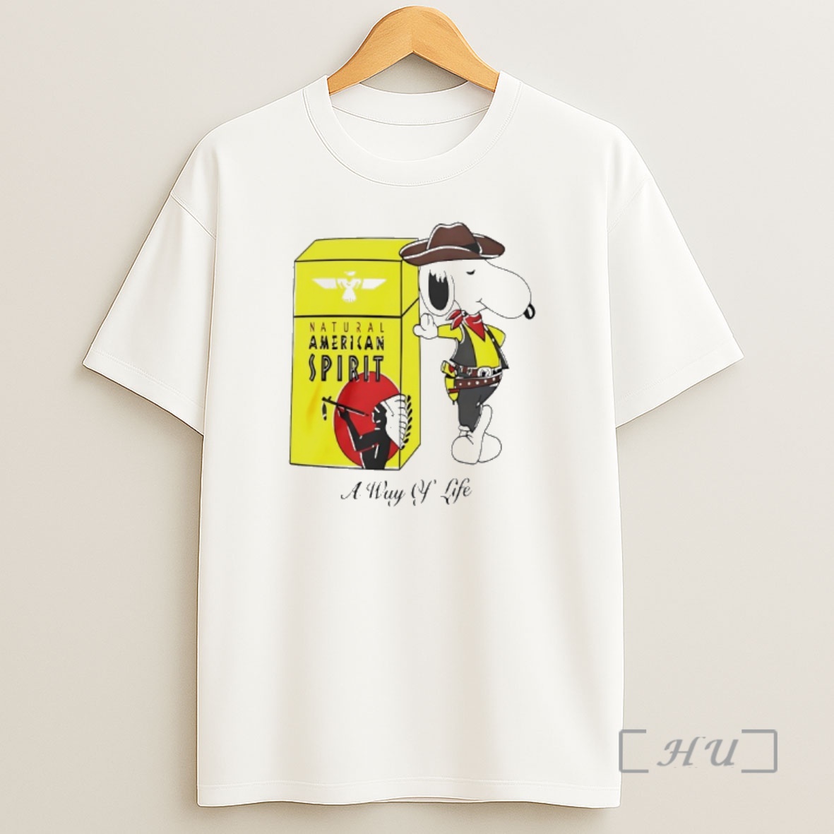 Officials Snoopy Cowboy Natural American Spirit A Way Of Life Shirt Sweatshirt Tee