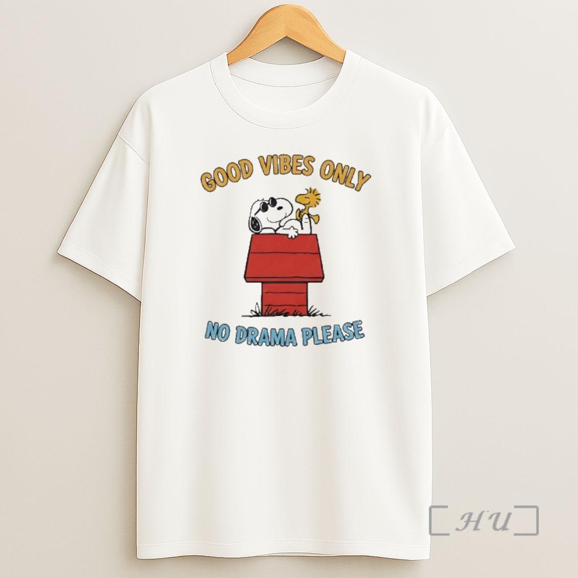 Officials Snoopy Good Vibes Only No Drama Please Shirt Sweatshirt Tee