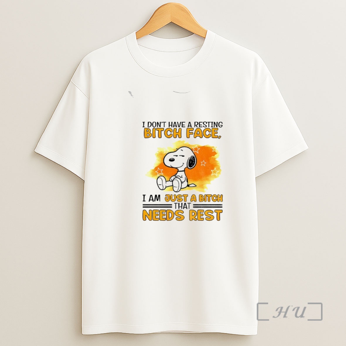 Officials Snoopy I Dont Have A Resting Bitch Face I Am Just A Bitch Needs Rest Shirt Sweatshirt Tee
