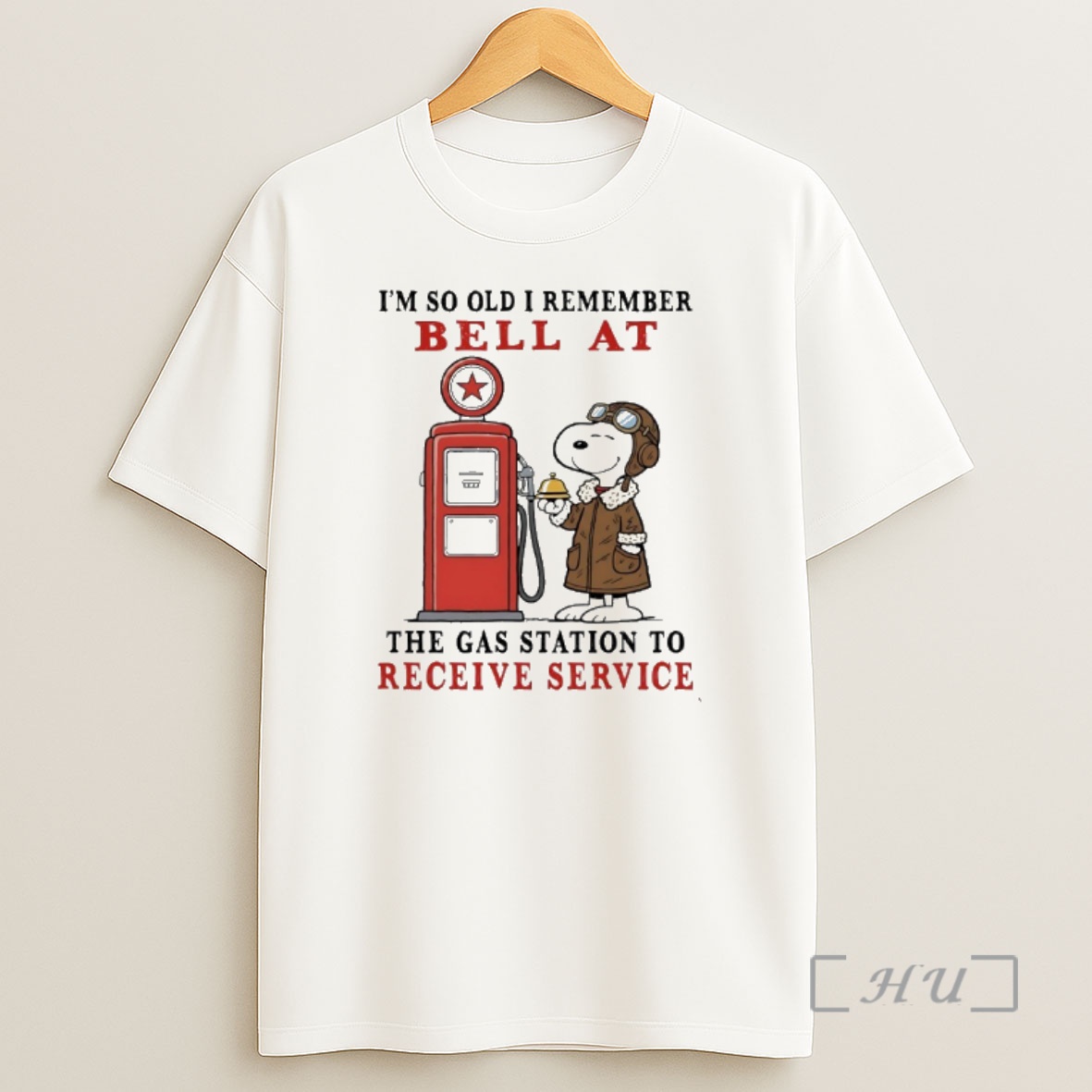 Officials Snoopy Im So Old Remember Bell At The Gas Station To Receive Service Shirt Sweatshirt Tee