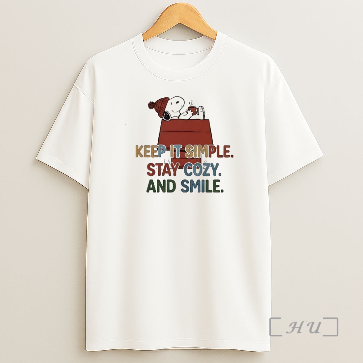 Officials Snoopy Keep It Simple Stay Cozy And Smile Shirt Sweatshirt Tee