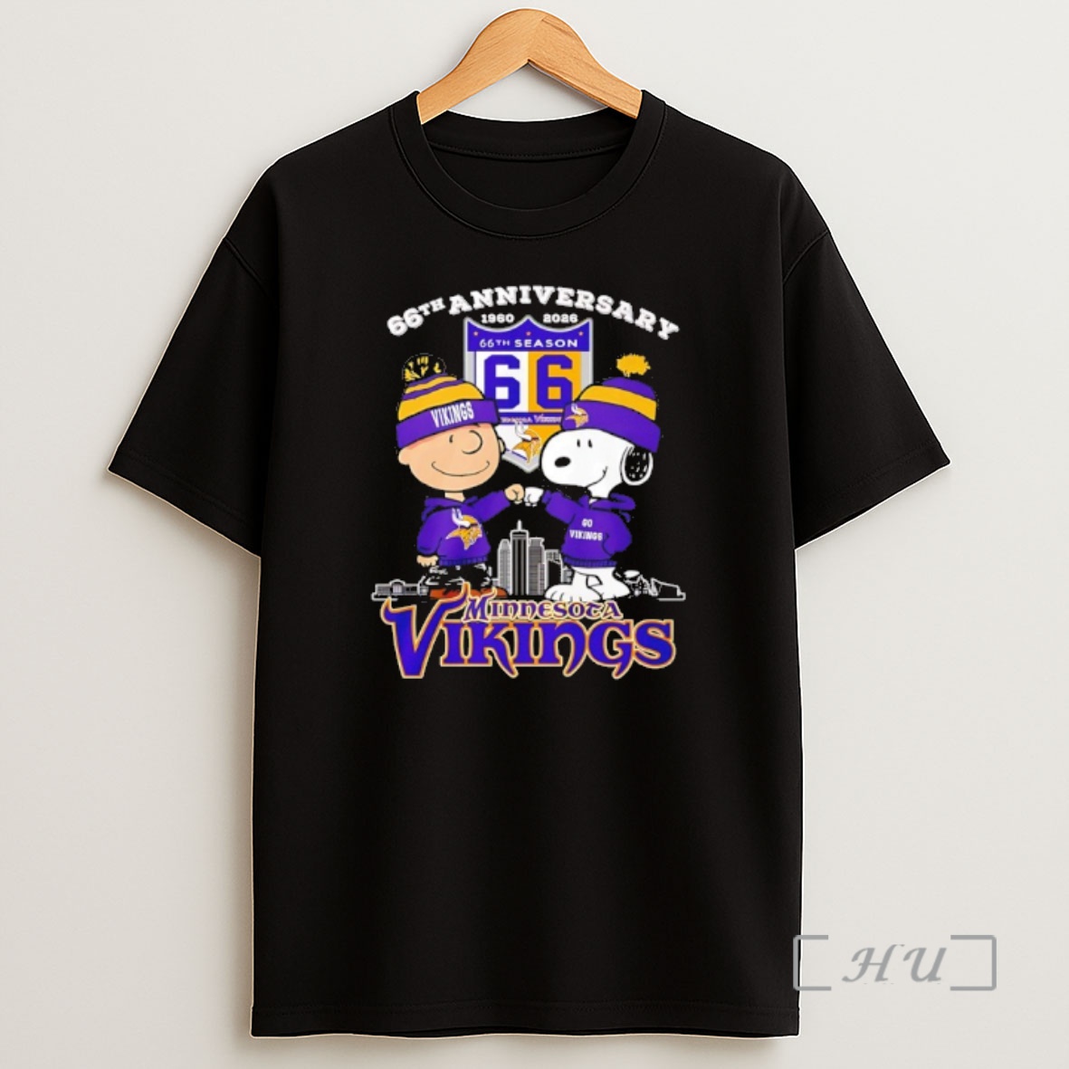 Officials Snoopy Minnesota Vikings 66th Anniversary 1960 2026 Shirt Sweatshirt Tee