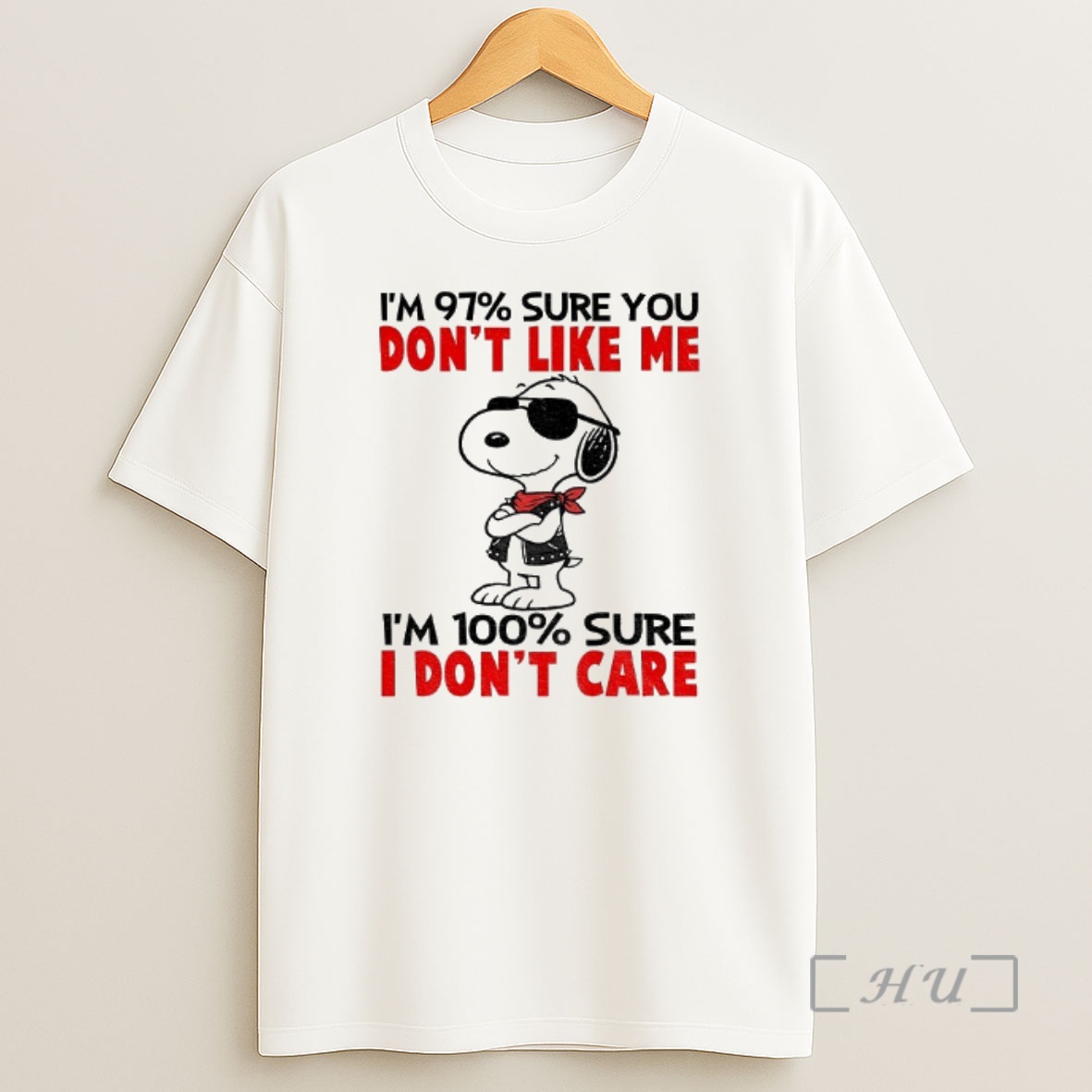 Officials Snoopy Peanuts Im 97 Sure You Dont Like Me Im 100 Sure I Dont Care Shirt Sweatshirt Tee