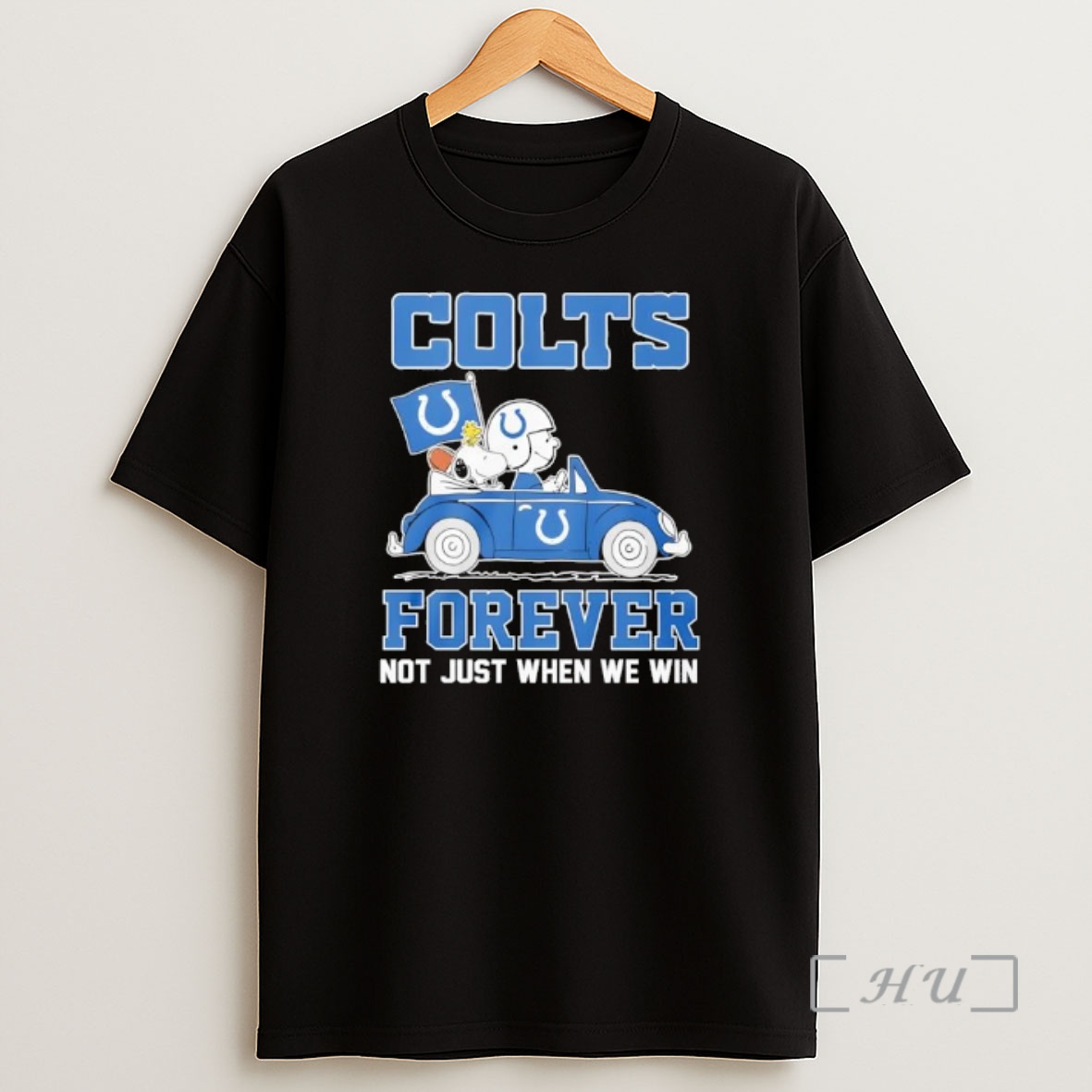 Officials Snoopy Peanuts Character Indianapolis Colts Forever Not Just When We Win Shirt Sweatshirt Tee