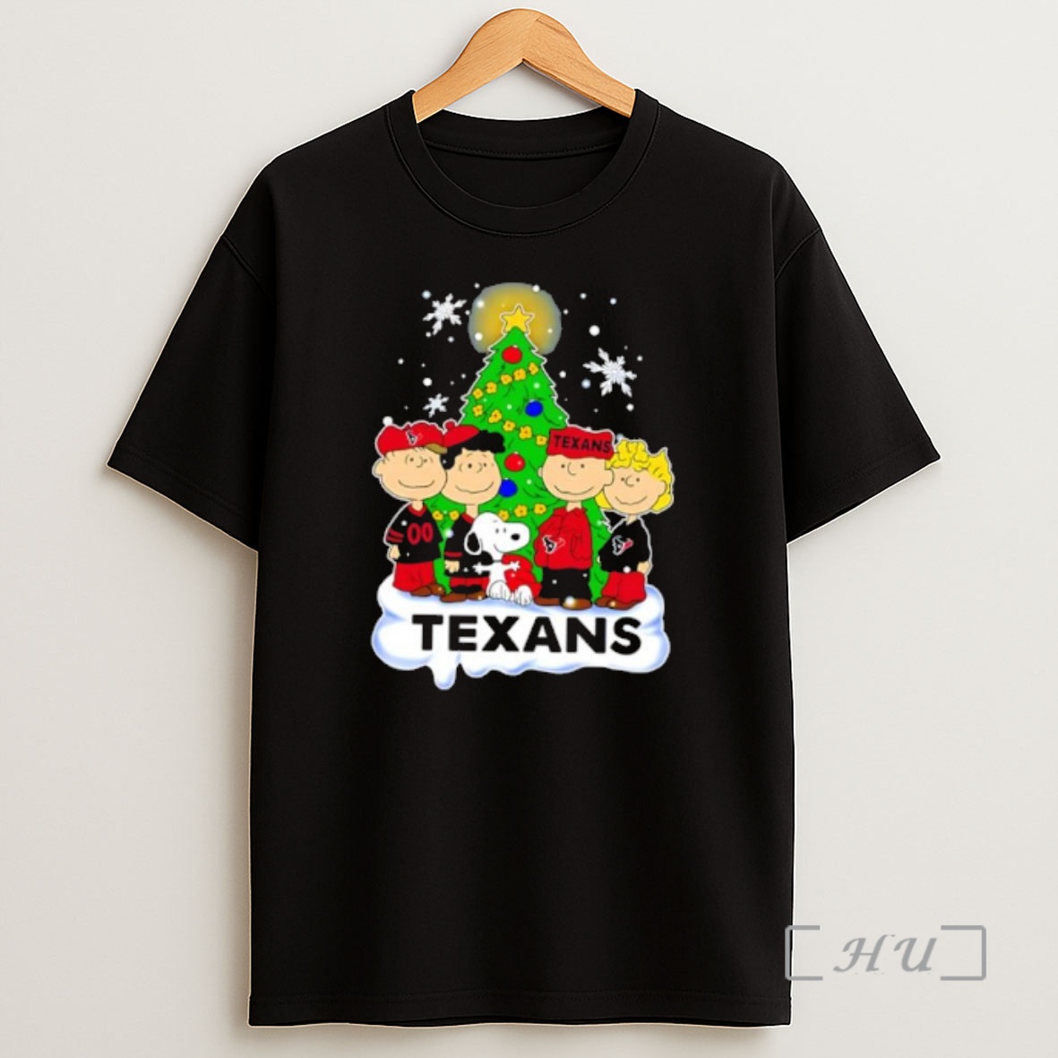Officials Snoopy The Peanuts Houston Texans Christmas Funny Cartoon Premium Shirt Sweatshirt Tee