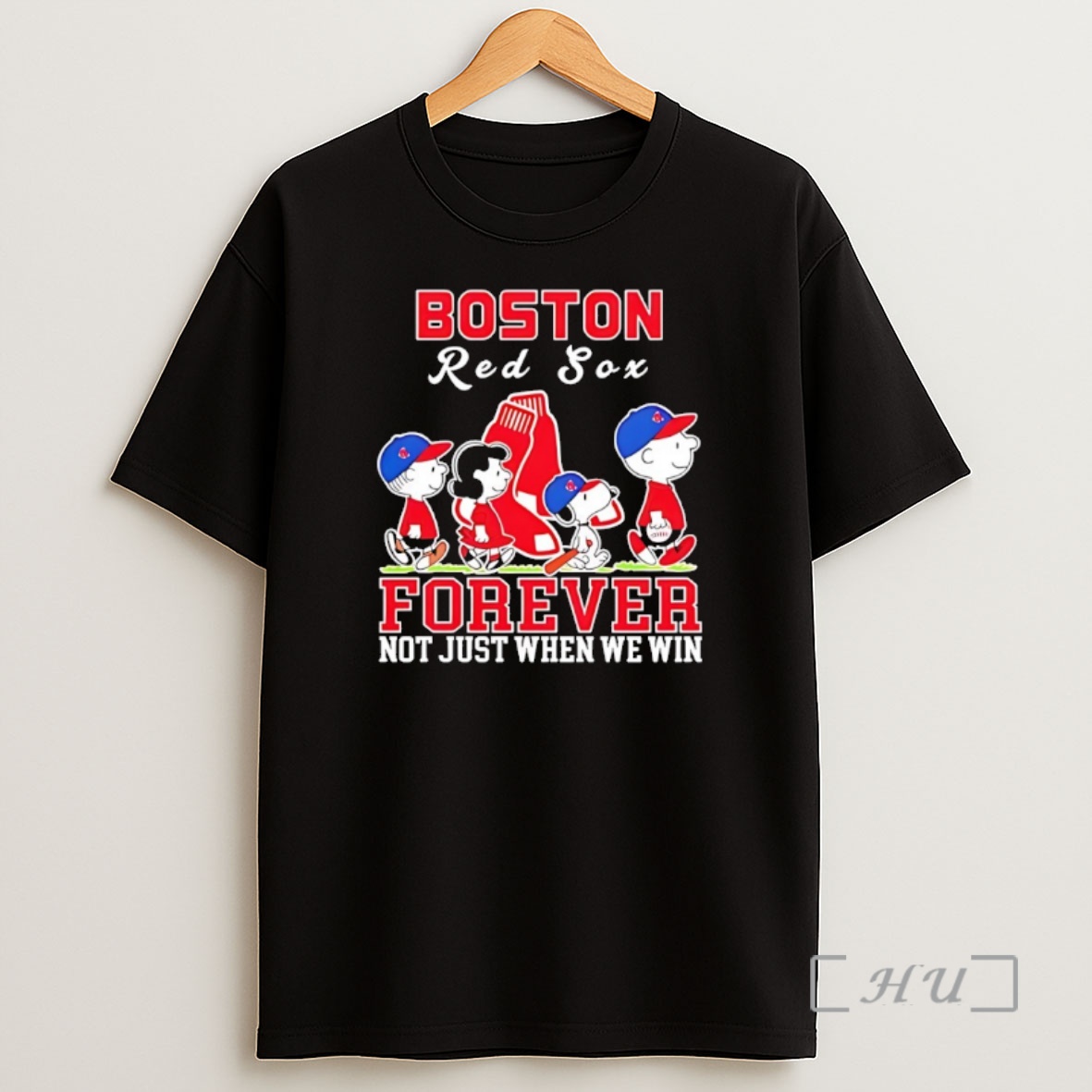 Officials Snoopy And Charlie Brown Boston Red Sox Baseball Forever Not Just When We Win Shirt Sweatshirt Tee