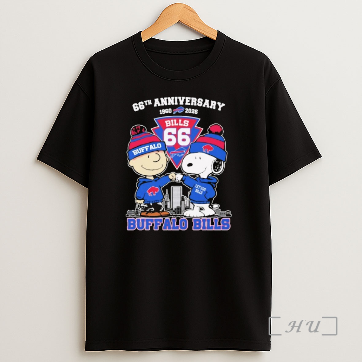 Officials Snoopy And Charlie Brown Buffalo Bills 66th Anniversary 1960 2026 Thank You Shirt Sweatshirt Tee