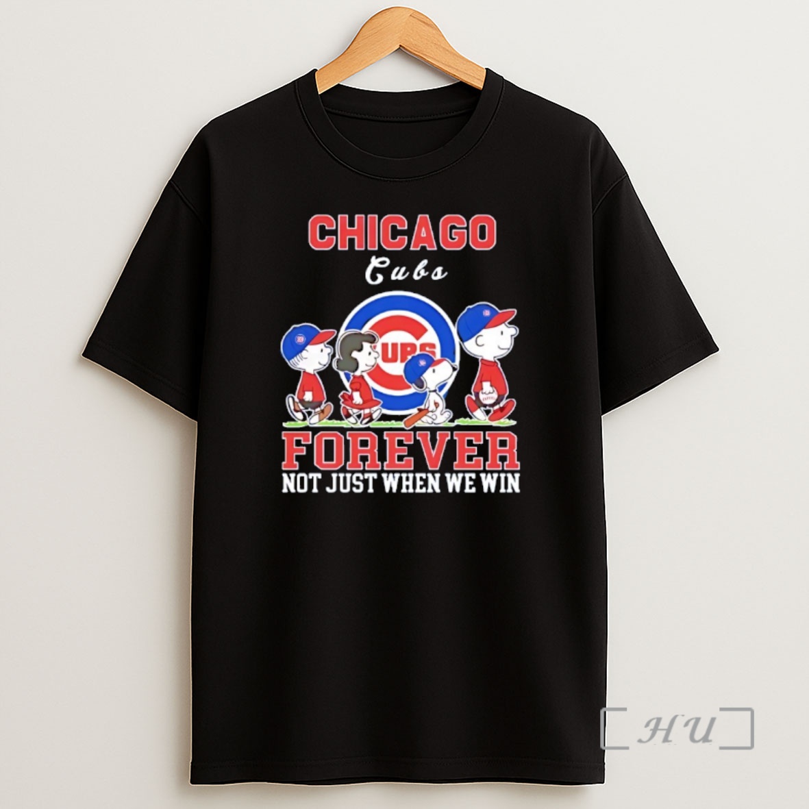 Officials Snoopy And Charlie Brown Chicago Cubs Baseball Forever Not Just When We Win Shirt Sweatshirt Tee