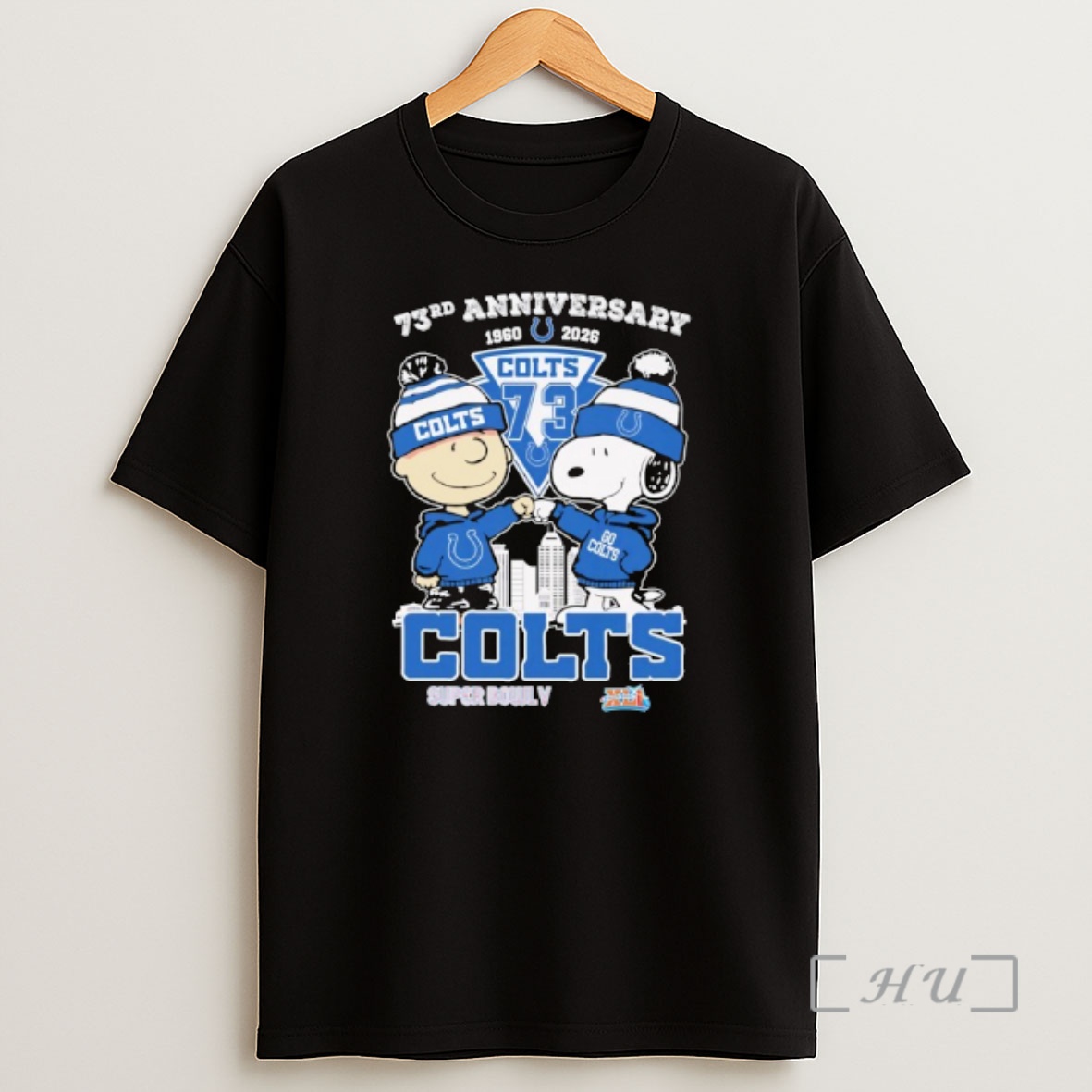 Officials Snoopy And Charlie Brown Indianapolis Colts 73rd Anniversary 1960 2026 Thank You Shirt Sweatshirt Tee