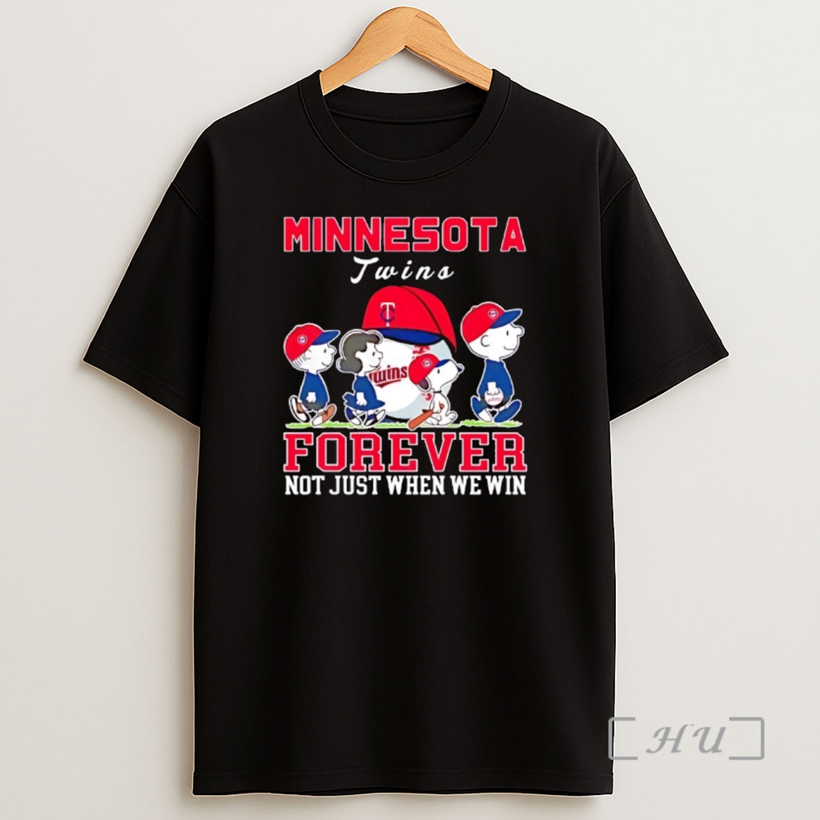 Officials Snoopy And Charlie Brown Minnesota Twins Baseball Forever Not Just When We Win Shirt Sweatshirt Tee