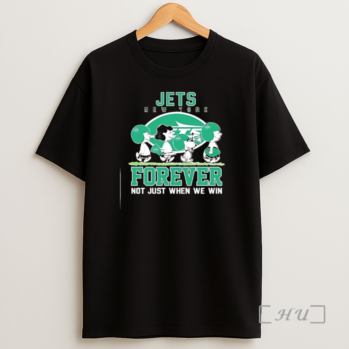 Officials Snoopy And Charlie Brown New York Jets Forever Not Just When We Win Shirt Sweatshirt Tee