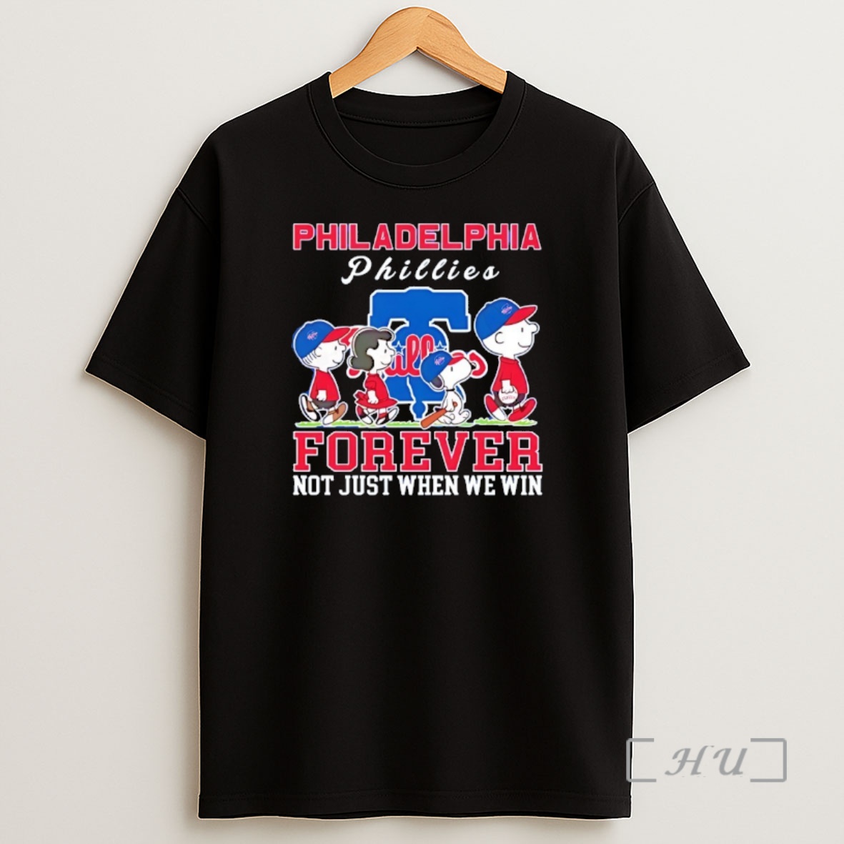 Officials Snoopy And Charlie Brown Philadelphia Phillies Baseball Forever Not Just When We Win Shirt Sweatshirt Tee