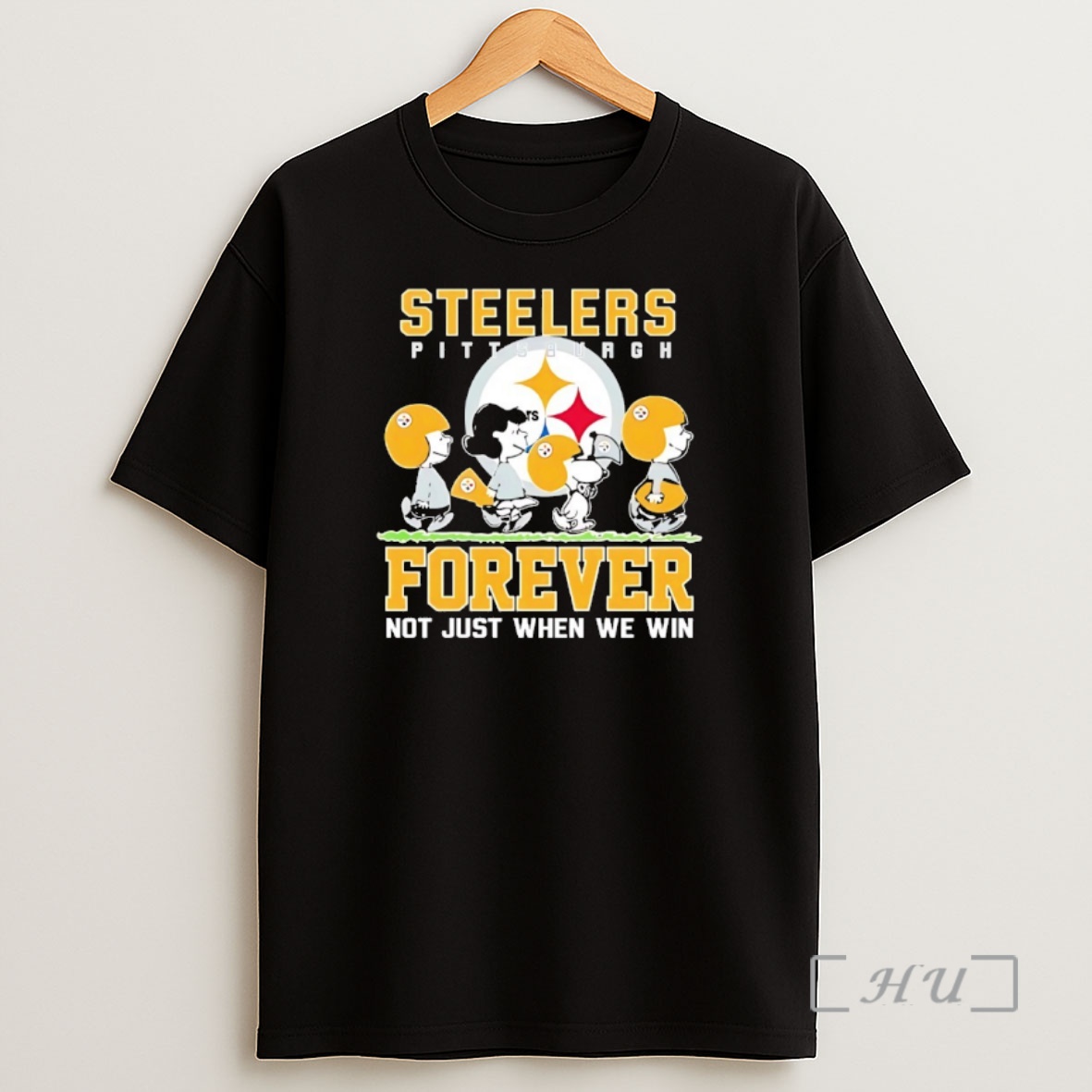 Officials Snoopy And Charlie Brown Pittsburgh Steelers Forever Not Just When We Win Shirt Sweatshirt Tee