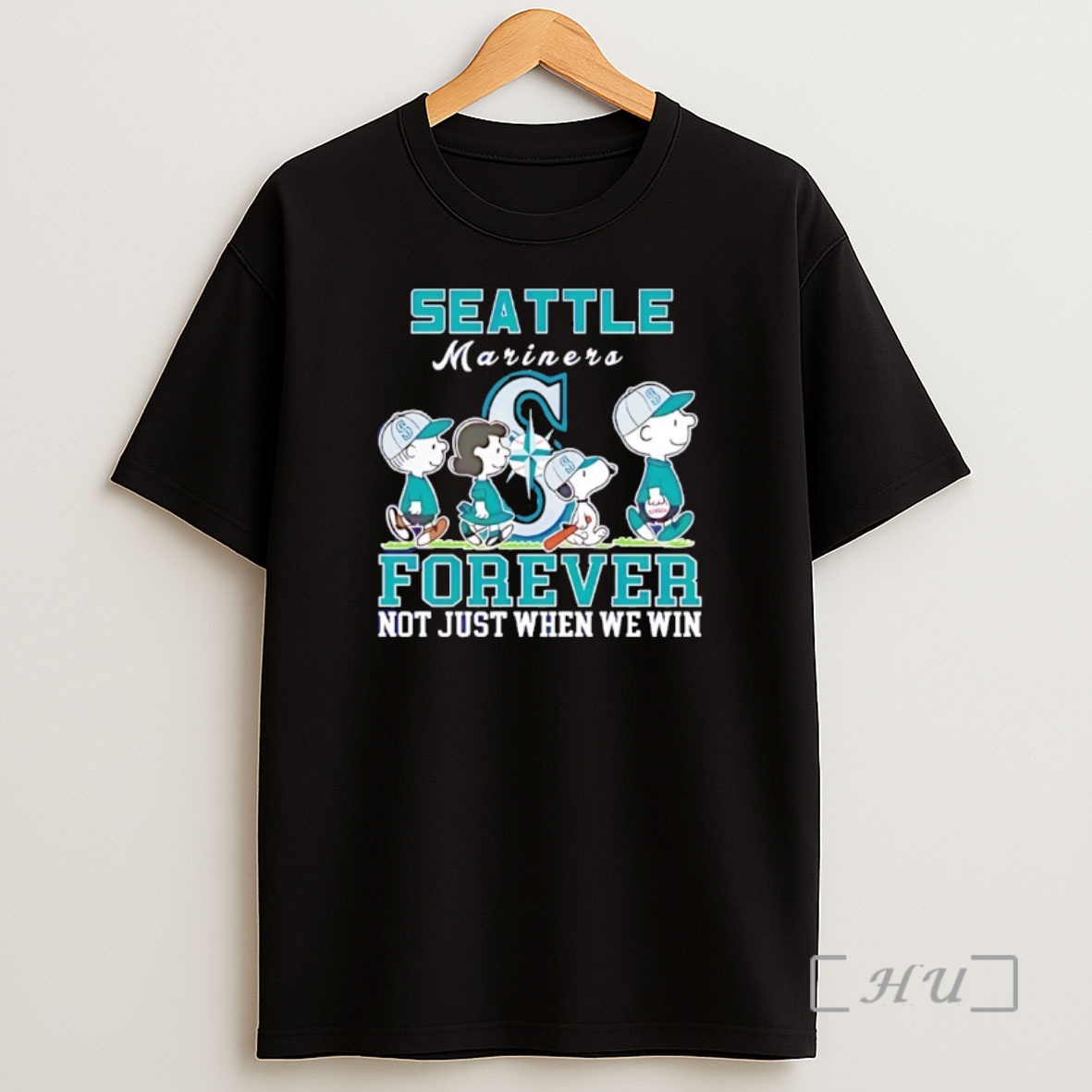 Officials Snoopy And Charlie Brown Seattle Mariners Baseball Forever Not Just When We Win Shirt Sweatshirt Tee
