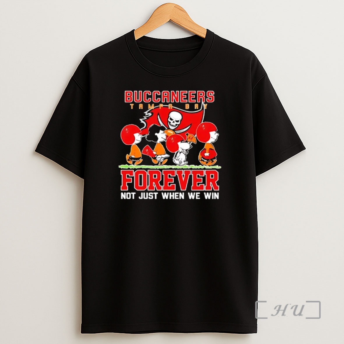 Officials Snoopy And Charlie Brown Tampa Bay Buccaneers Forever Not Just When We Win Shirt Sweatshirt Tee