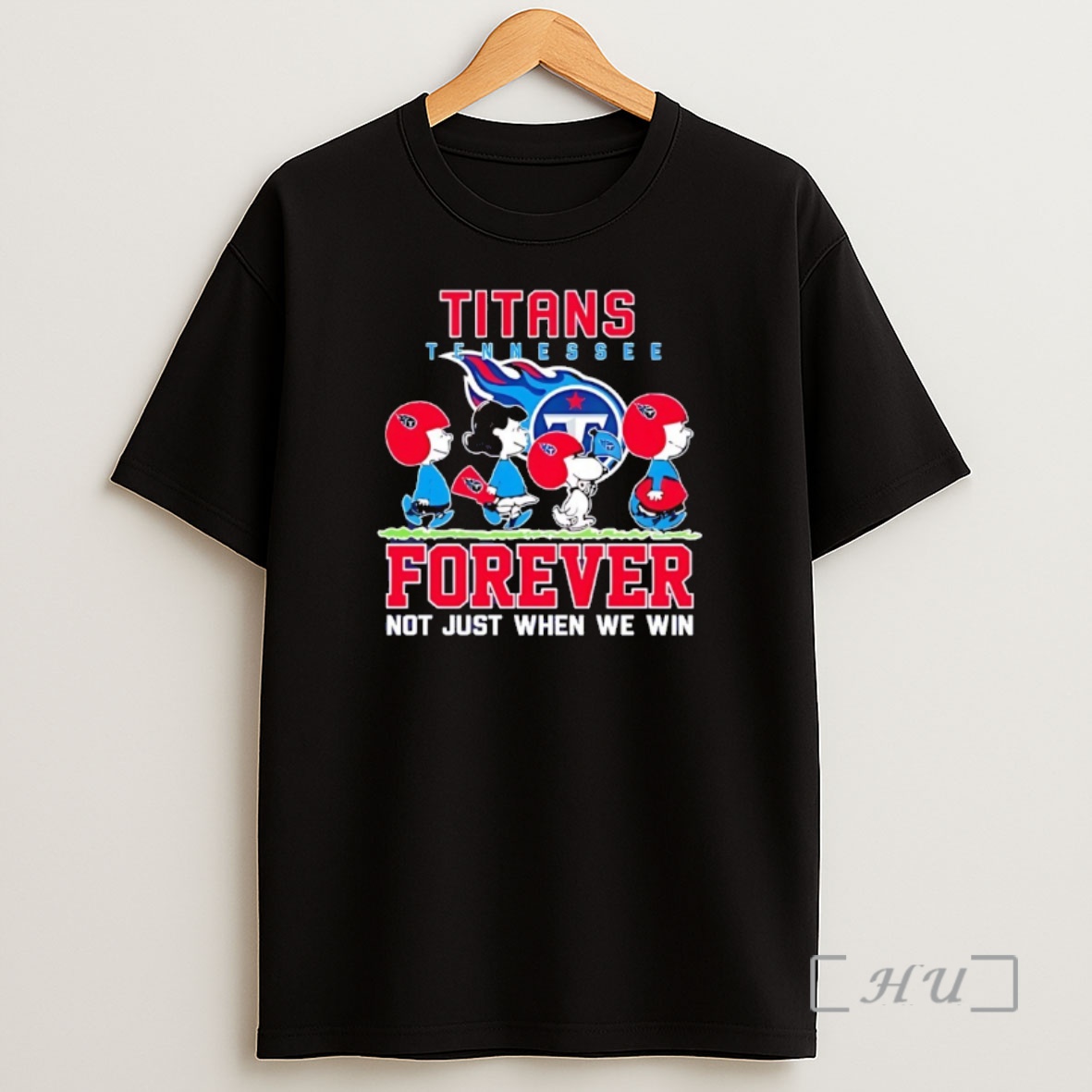 Officials Snoopy And Charlie Brown Tennessee Titans Forever Not Just When We Win Shirt Sweatshirt Tee