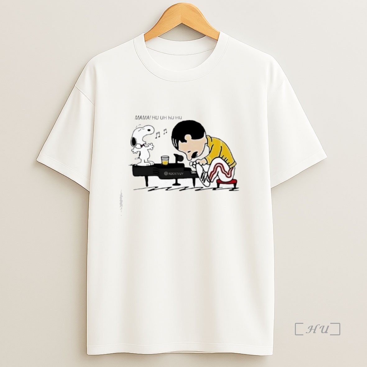 Officials Snoopy And Freddie Mercury Parody Premium Shirt Sweatshirt Tee