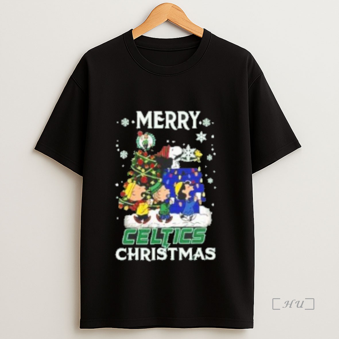 Officials Snoopy And Friends Merry Boston Celtics Christmas Premium Shirt Sweatshirt Tee