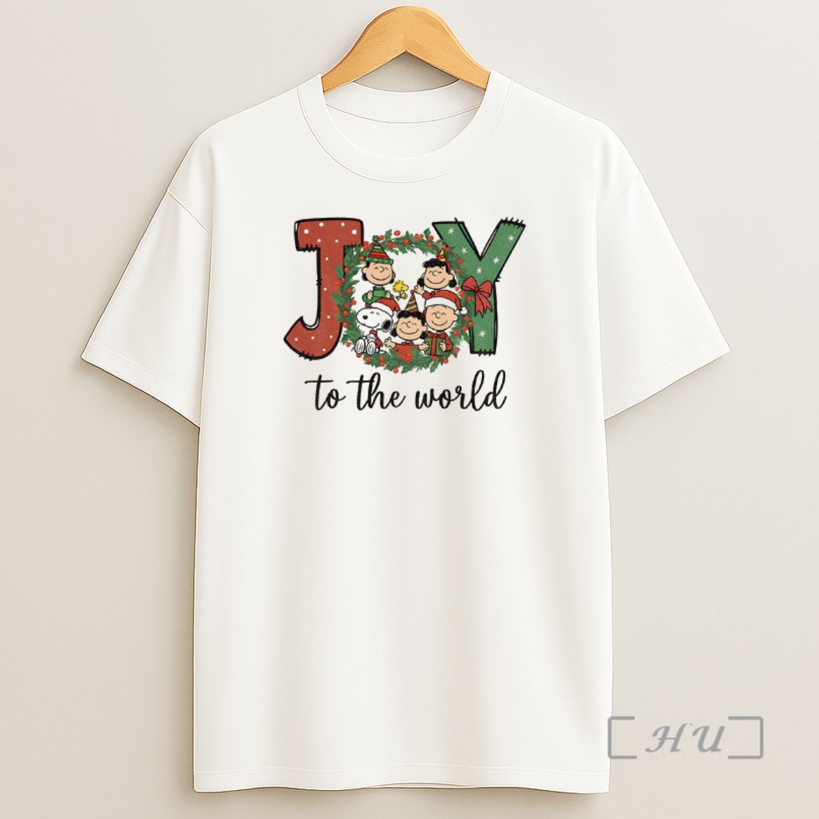Officials Snoopy And Peanuts Joy To The World Merry Christmas Shirt Sweatshirt Tee