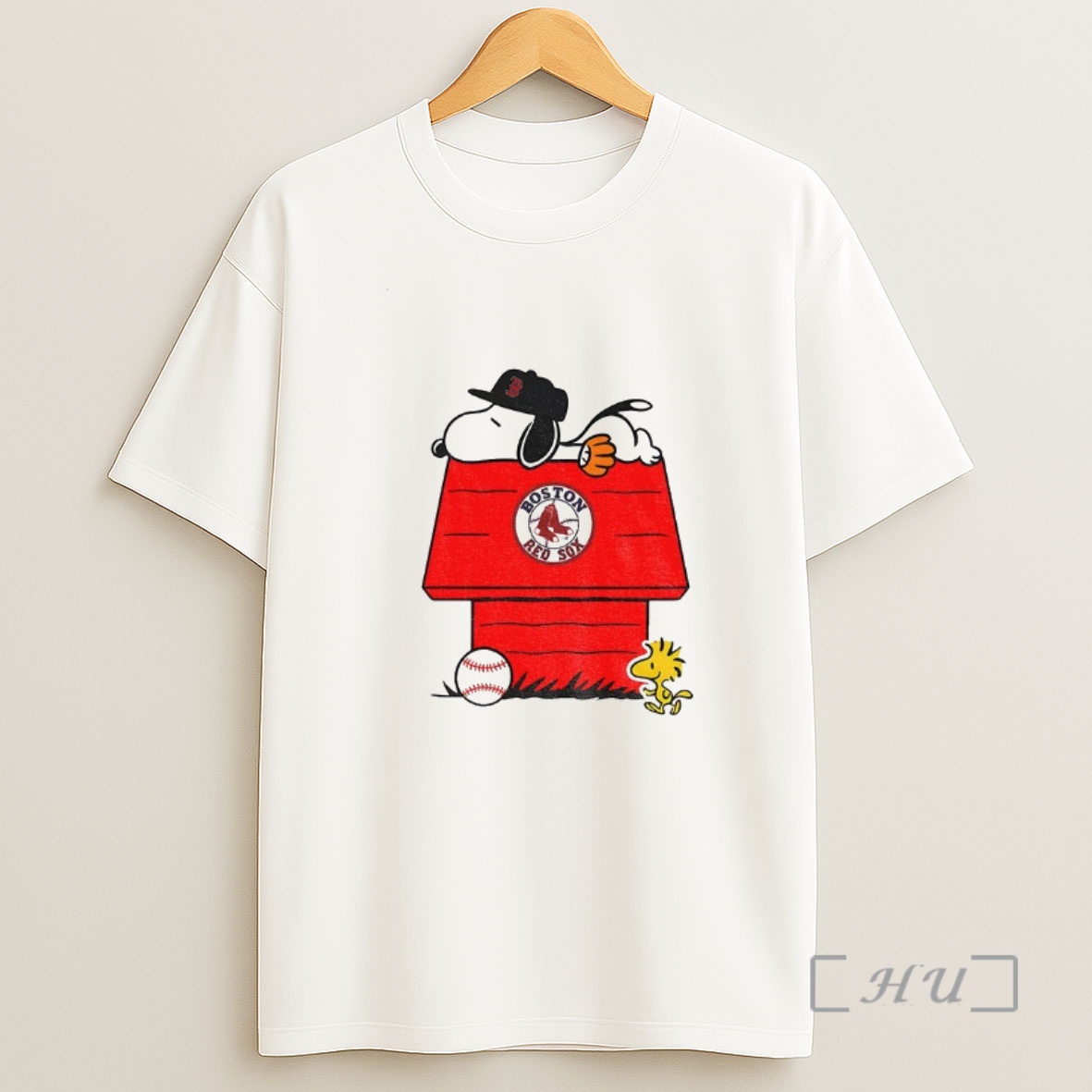 Officials Snoopy And Woodstock Boston Red Sox Dugout Mlb Baseball Shirt Sweatshirt Tee
