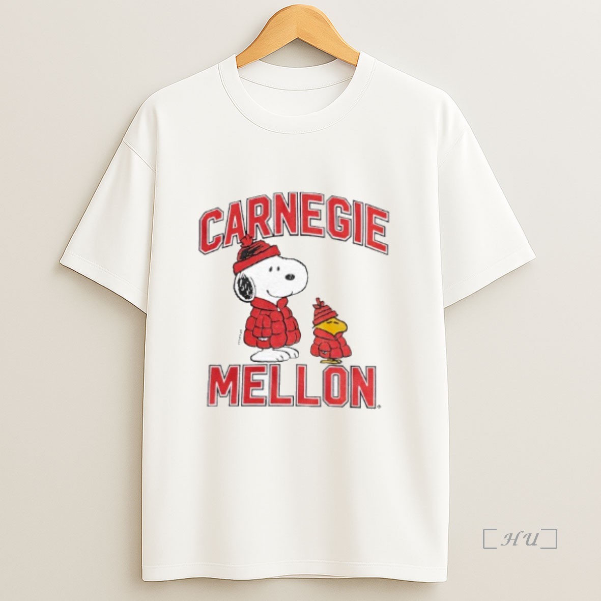 Officials Snoopy And Woodstock Carnegie Mellon Shirt Sweatshirt Tee