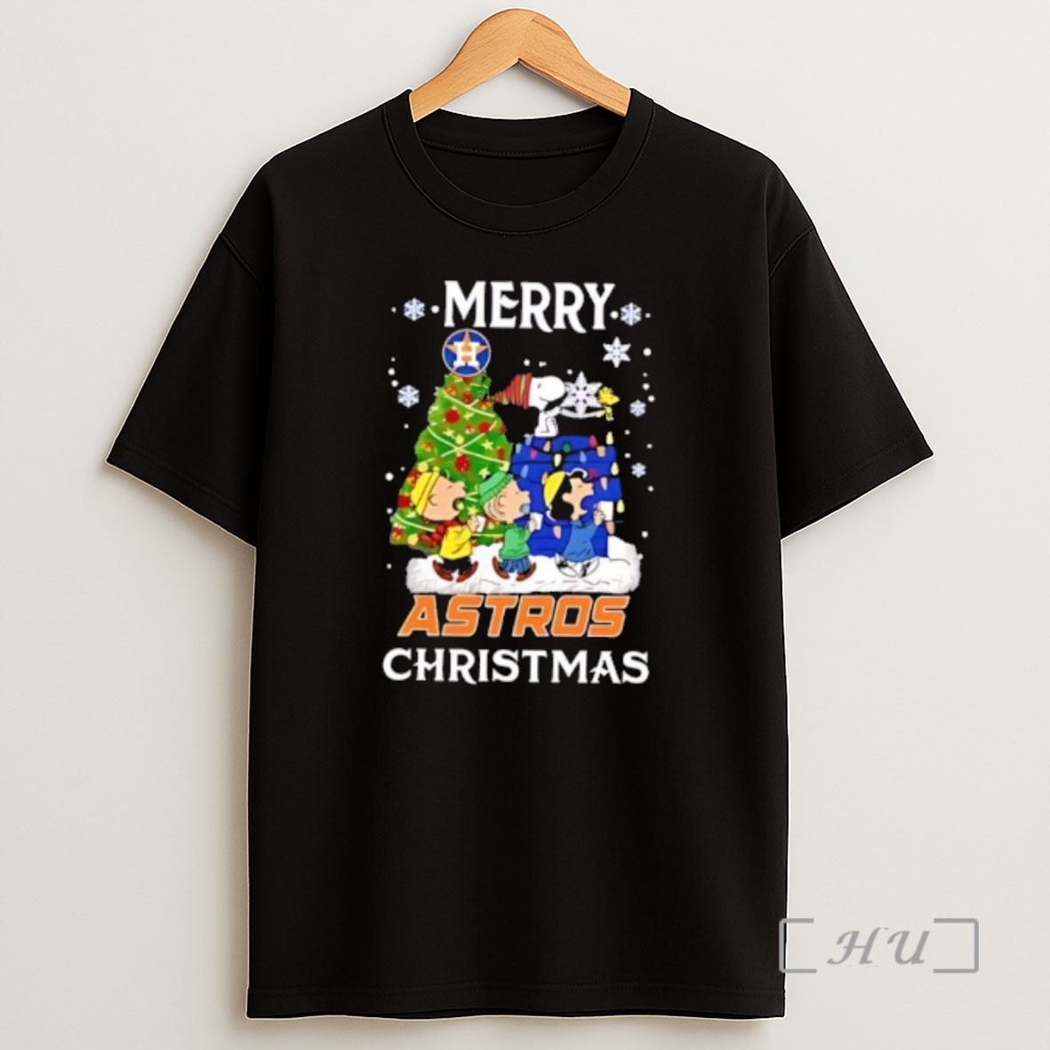 Officials Snoopy And Friends Merry Houston Astros Christmas Premium Shirt Sweatshirt Tee
