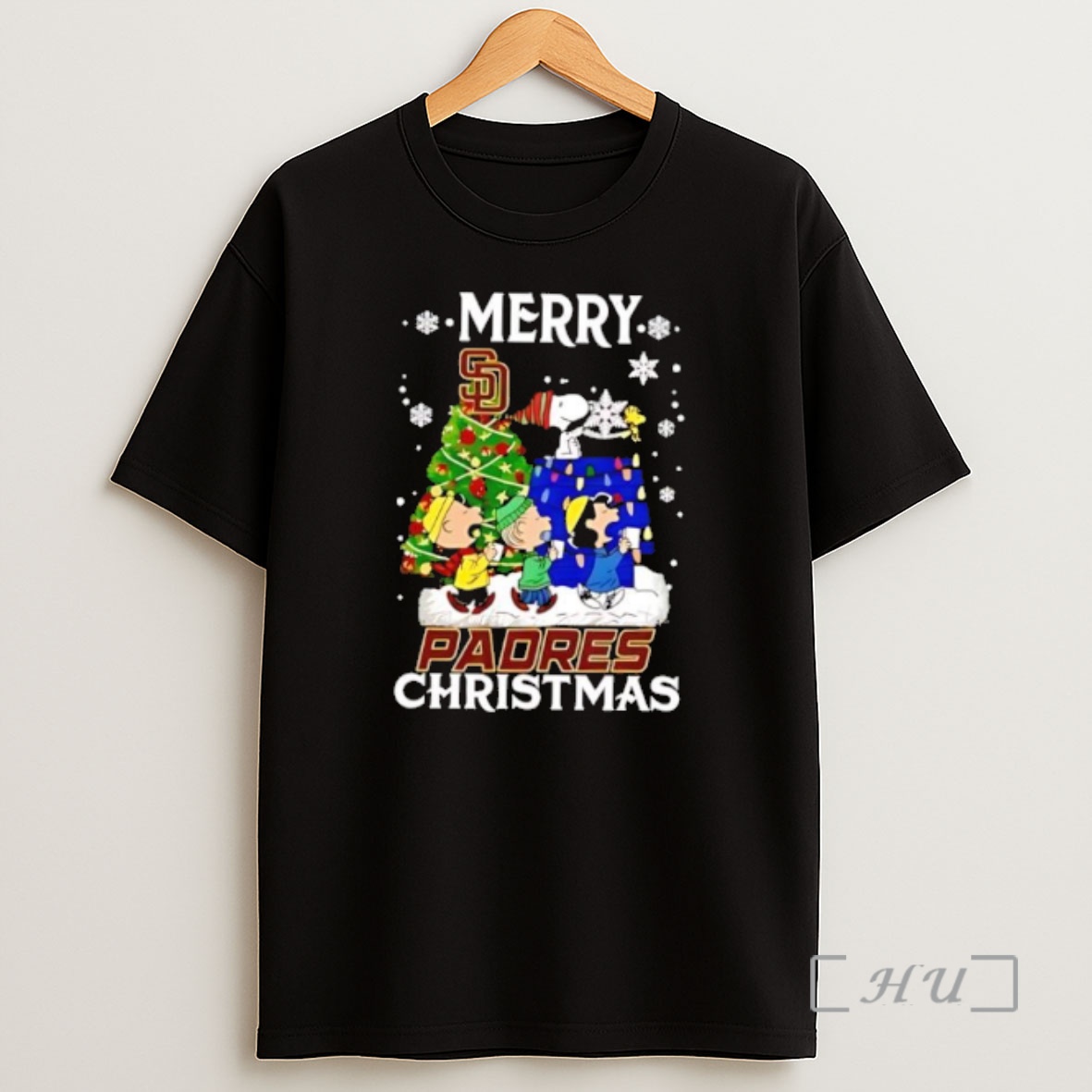 Officials Snoopy And Friends Merry San Diego Padres Christmas Premium Shirt Sweatshirt Tee