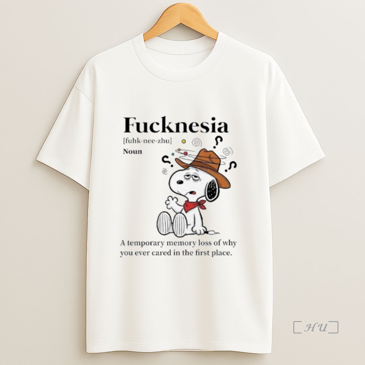 Officials Snoopy Fucknesia A Temporary Memory Loss Of Why You Ever Cared In The First Place Shirt Sweatshirt Tee