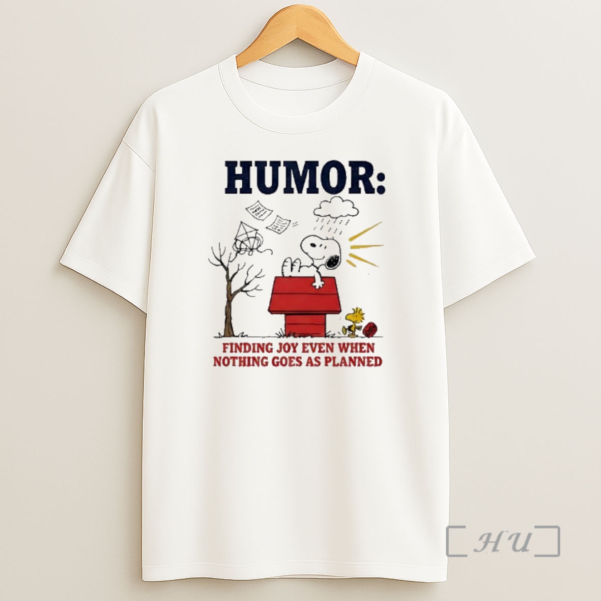 Officials Snoopy Humor Finding Joy Even When Nothing Goes As Planned Shirt Sweatshirt Tee