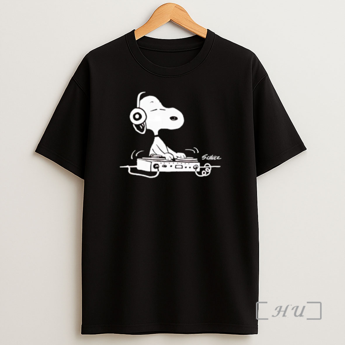 Officials Snoopy Playing Dj Schulz Shirt Sweatshirt Tee