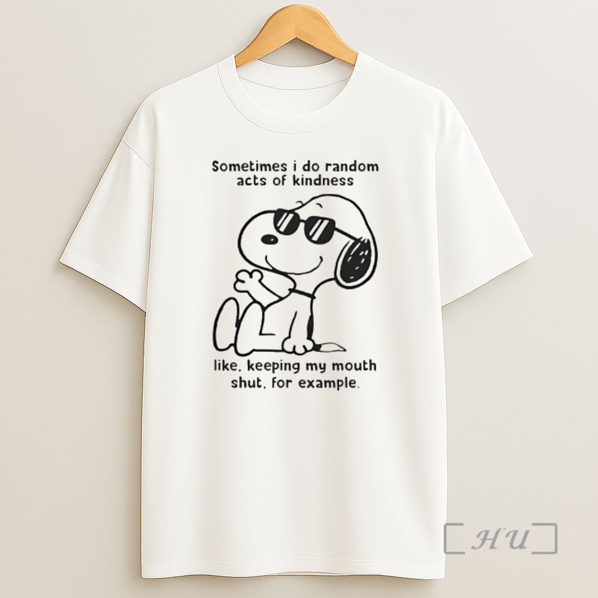 Officials Snoopy Sometimes I Do Random Acts Of Kindness Like Keeping My Mouth Shut Shirt Sweatshirt Tee