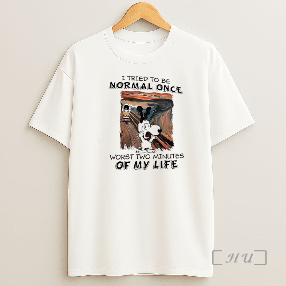 Officials Snoopy Tried To Be Normal Once Worst Two Minutes Of My Life Shirt Sweatshirt Tee