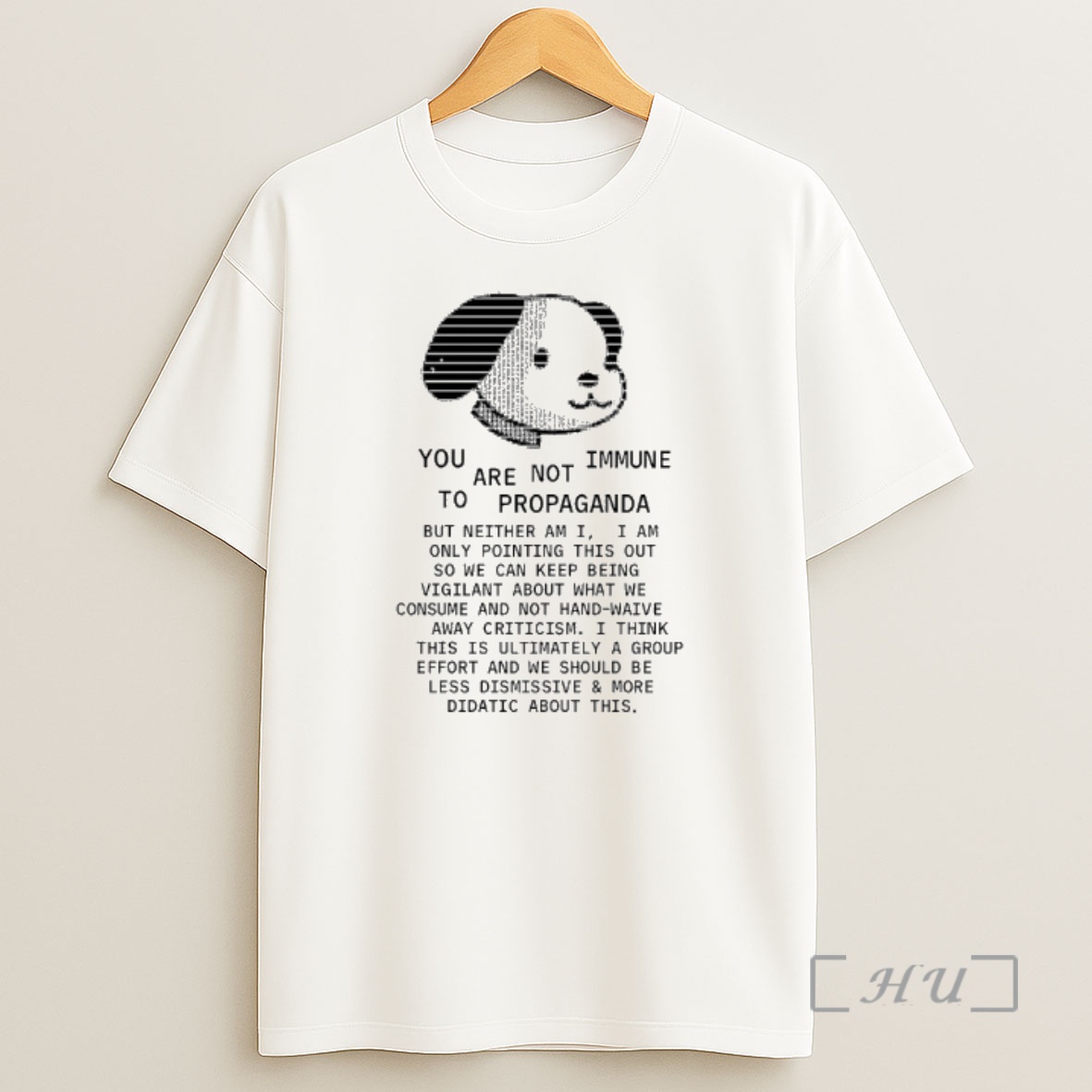 Officials Snoopy You Are Not Immune To Propaganda Premium Shirt Sweatshirt Tee