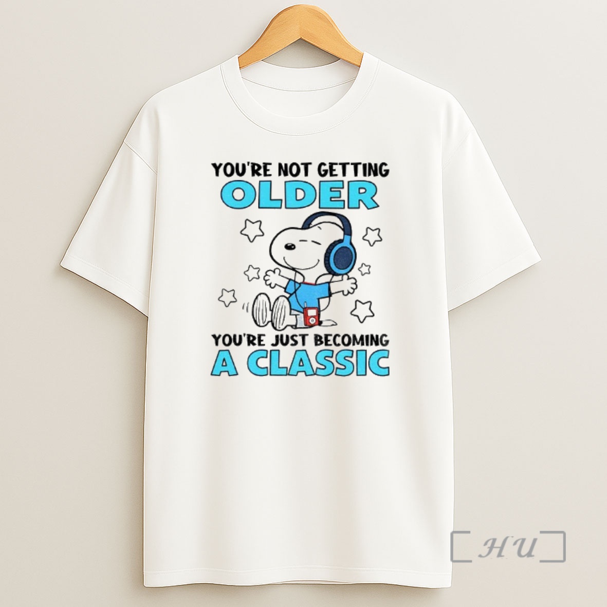 Officials Snoopy Youre Not Getting Older Youre Just Becoming A Classic Shirt Sweatshirt Tee