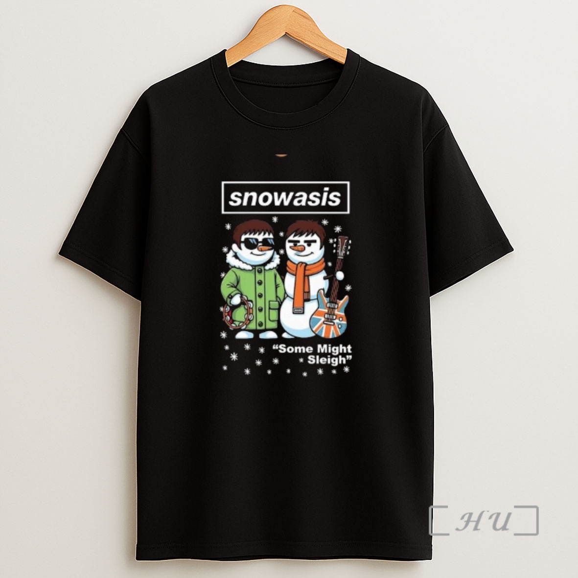 Officials Snowasis Some Might Sleigh Christmas 2025 Circle Black Premium Shirt Sweatshirt Tee