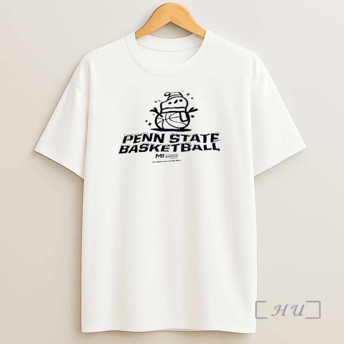 Officials Snowman Penn State Nittany Lions Basketball Merry Christmas 2025 Shirt Sweatshirt Tee