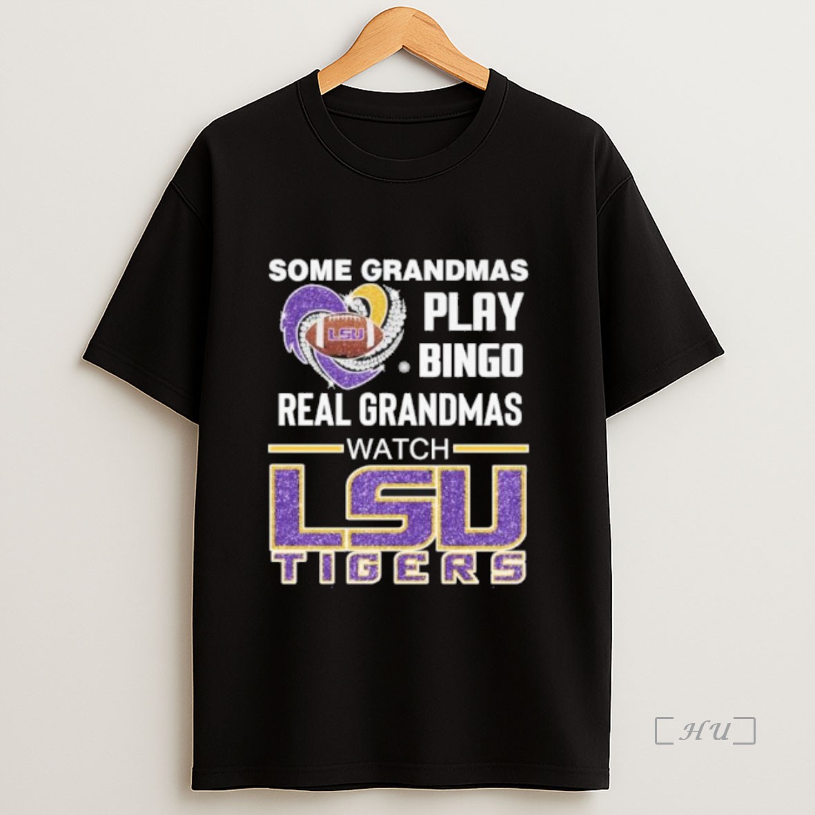 Officials Some Grandmas Play Bingo Real Grandmas Watch Lsu Tigers Football 2025 Premium Shirt Sweatshirt Tee