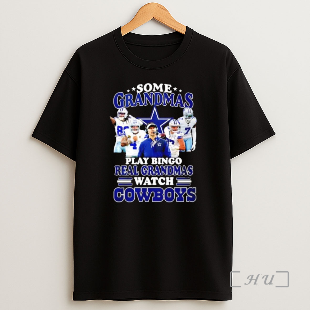 Officials Some Grandmas Play Bingo Real Grandmas Watch Dallas Cowboys Fan Loyalty And Dedication Premium Shirt Sweatshirt Tee