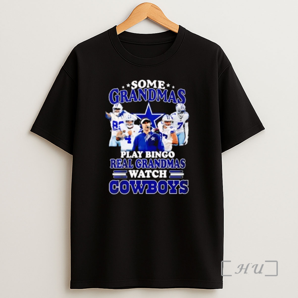Officials Some Grandmas Play Bingo Real Grandmas Watch Dallas Cowboys Shirt Sweatshirt Tee
